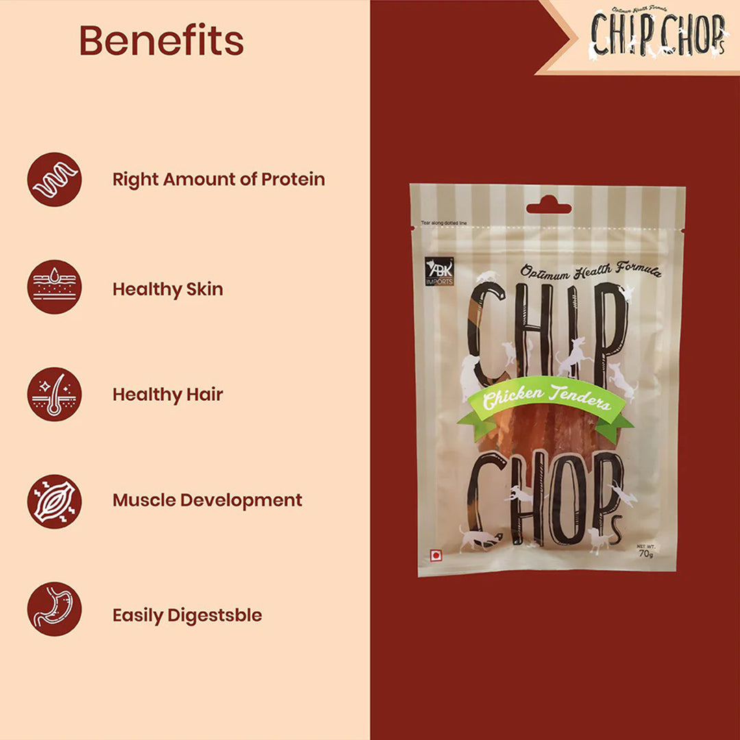Chip Chops Chicken Tenders Dog Meaty Treat
