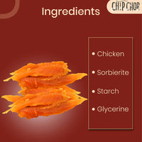 Chip Chops Dried Chicken Jerky Dog Meaty Treat - 70g