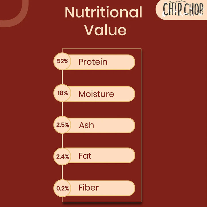Chip Chops Dried Chicken Jerky Dog Meaty Treat - 70g