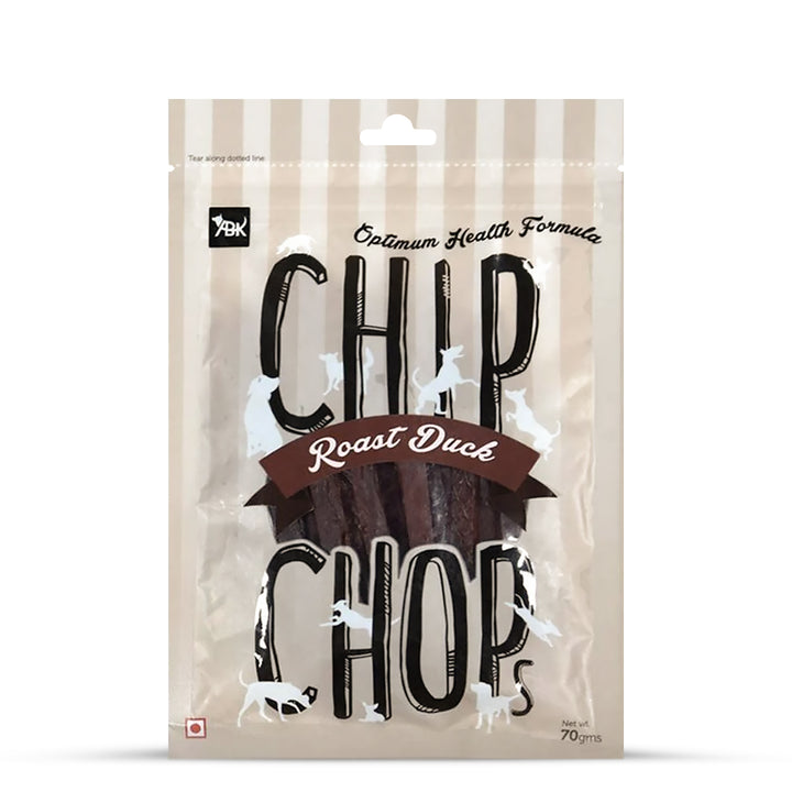 Chip Chops Roast Duck Strips Dog Meaty Treat - 70g