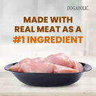 Dogaholic Max BBQ Chicken Bacon Strips Dog Meaty Treat - 130g - Zigly