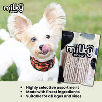 Dogaholic Milky Chew Stick Style Dog Treat - 30 pieces