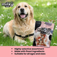Dogaholic Milky Chew Chicken Bone Dog Treat - 10 Pieces