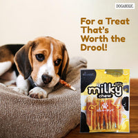 Dogaholic Milky Chew Cheese & Chicken Sticks Dog Treat - 10 pieces