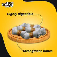 Dogaholic Milky Chew Cheese & Chicken Bones Dog Treat - 10 pieces