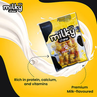Dogaholic Milky Chew Cheese & Chicken Bones Dog Treat - 10 pieces