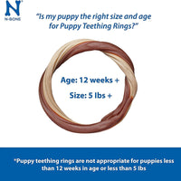 NPIC N-Bone Puppy Teething Ring Chicken Flavour Puppy Dental Treat - 34g