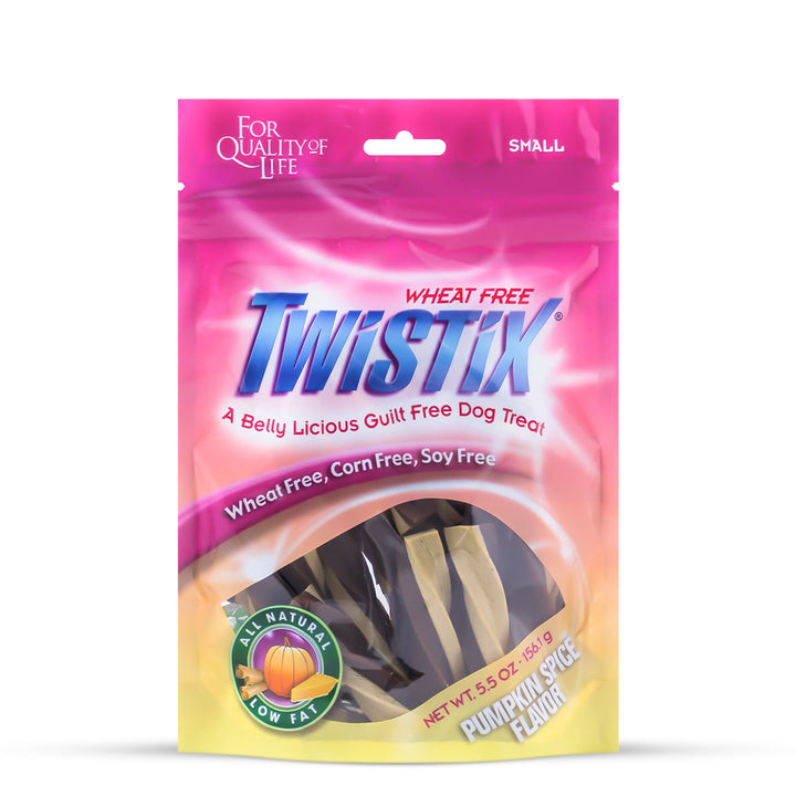 NPIC Twistix Pumpkin Spice Flavor Dog Dental Treat - 156gm Large
