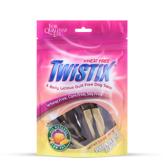 NPIC Twistix Pumpkin Spice Flavor Dog Dental Treat - 156gm Large