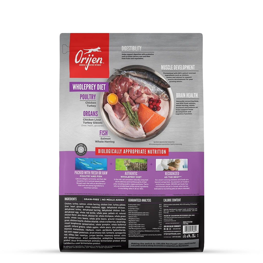 Orijen Cat & Kitten Dry Cat Food - 1.8 Kg