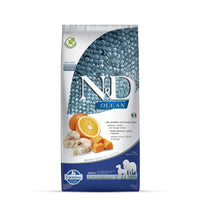 Farmina N&D Ocean Codfish Pumpkin and Orange Dry Dog Food Medium-Maxi Breed Adult - 12kg