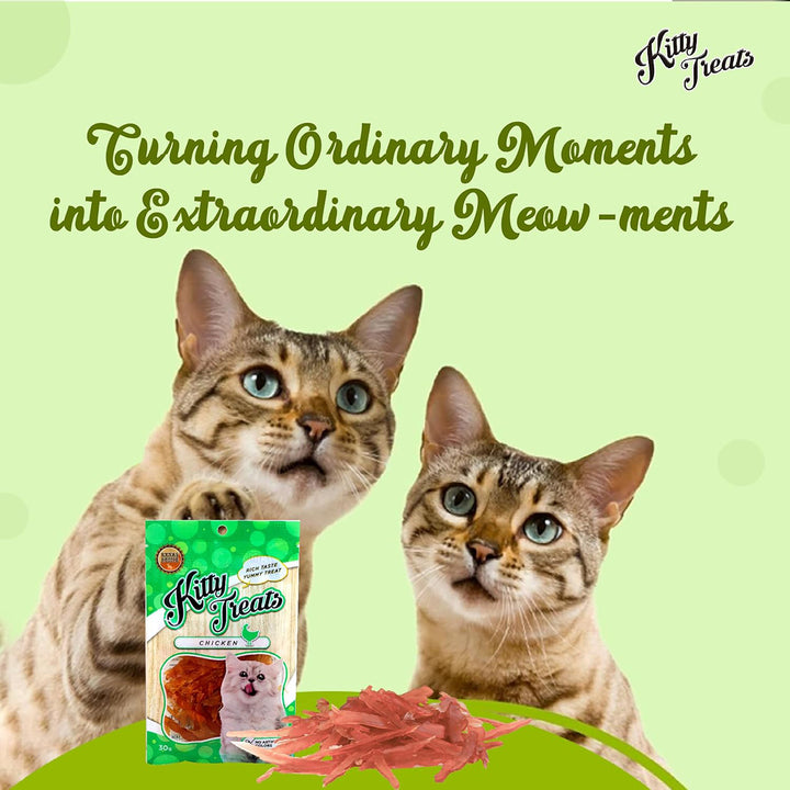 Neko Cat Soft Chicken Jerky Sliced Cat Meaty Treat - 30g