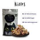 Kittos Salmon Rings Cat Meaty Treat  35gm - Zigly