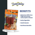 Rena BowJerky Chicken Sticks Dog Meaty Treat - 200g - Zigly