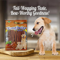 Rena BowJerky Chicken Sticks Dog Meaty Treat - 200g