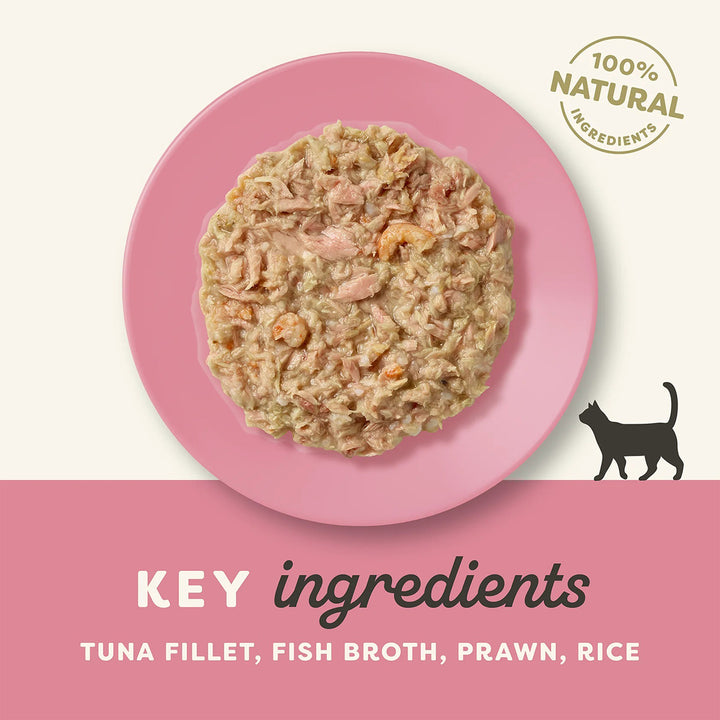 Applaws Tuna Fillet with Pacific Prawns Adult Wet Cat Food - 70g