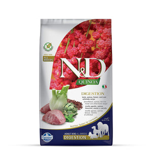 Farmina N&D Grain Free Quinoa Digestion (Lamb, Fennel & Mint) Dry Dog Food - All Breeds Adult