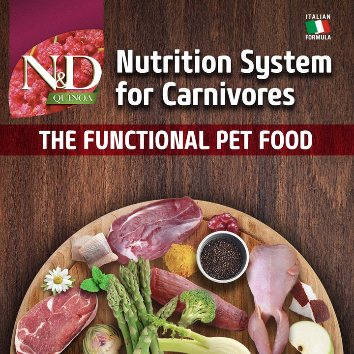 Farmina N&D Grain Free Quinoa Weight Management - (Lamb, Broccoli & Asparagus) Dry Dog Food - All Breeds Adult - 2.5kg