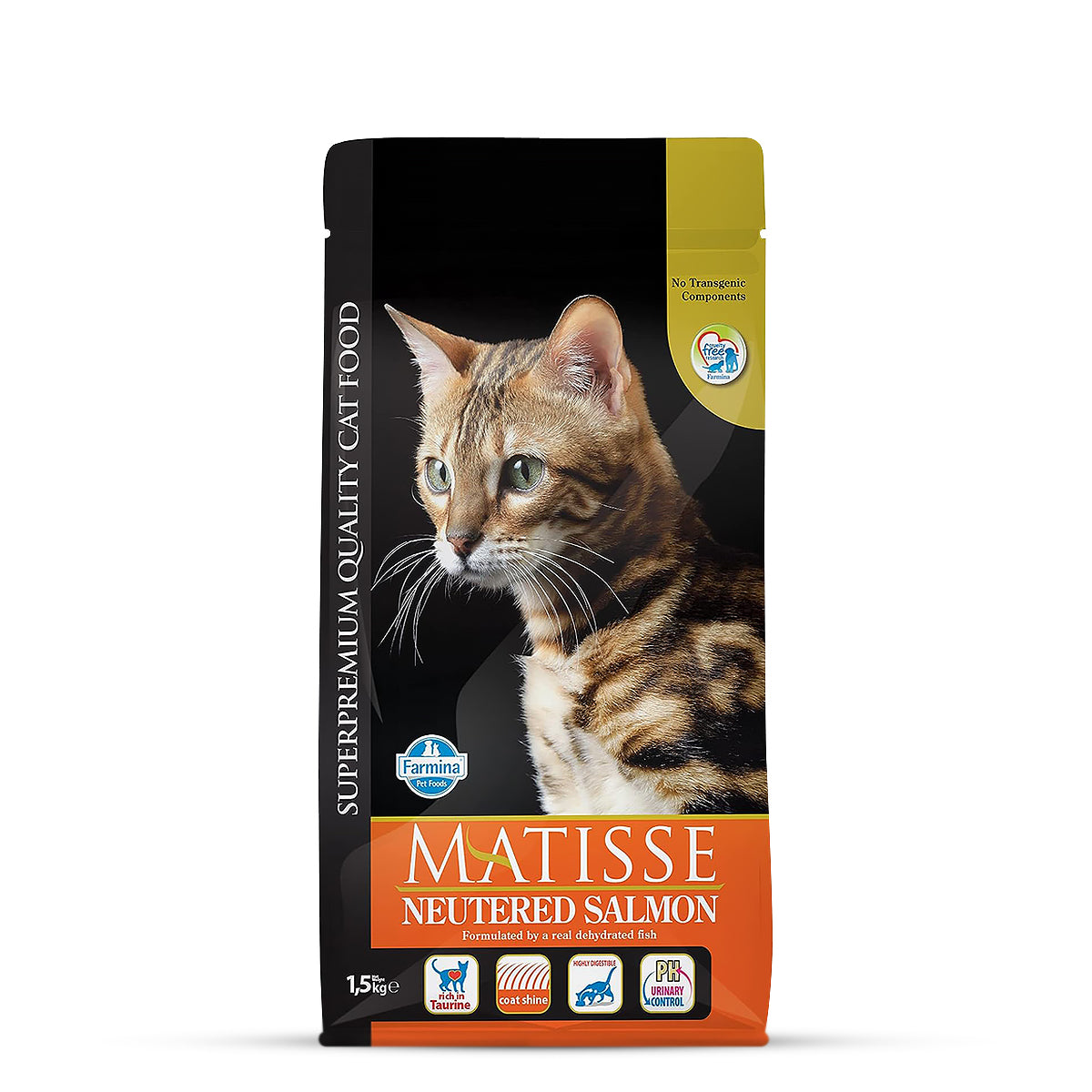 Matisse Neutered Salmon - Dry Cat Food - All Breeds Adult - 1.5kg