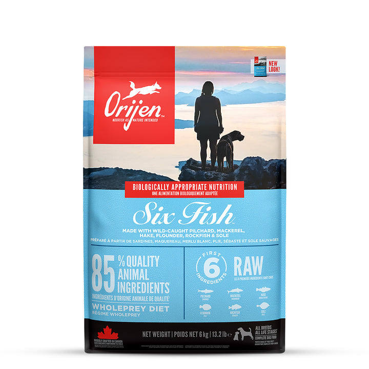 Orijen 6 Fish Dry Dog Food - All Breed & Ages