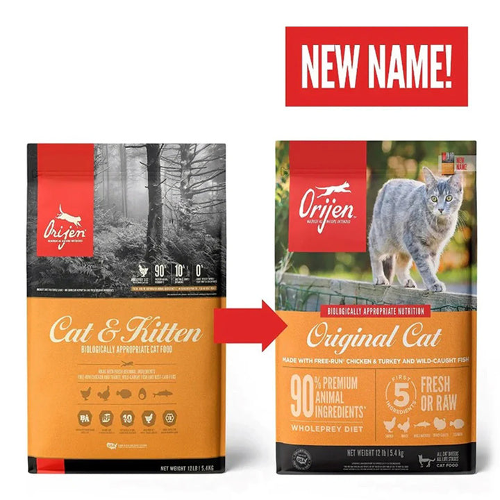 Orijen 85% Meat Cat & Kitten Dry Food