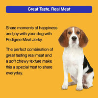 Pedigree Meat Jerky Barbecued Chicken Adult Dog Meaty Treat - 80g - Zigly