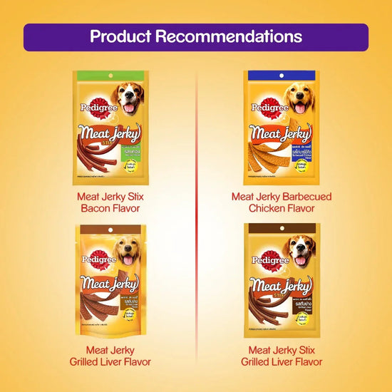 Pedigree Meat Jerky Roasted Lamb Adult Dog Meaty Treat - 80g - Zigly