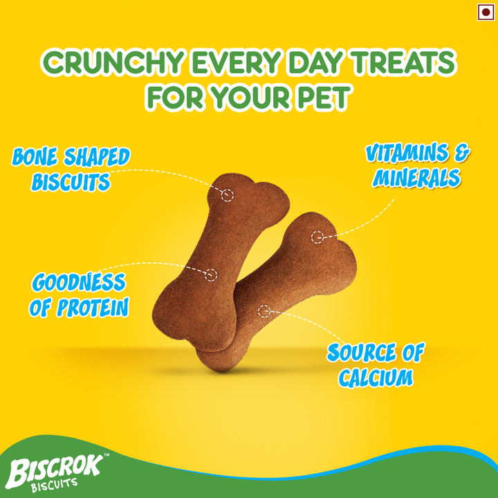 Pedigree Biscrok Chicken Flavor Dog Biscuits - 900g