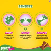 Pedigree Biscrok Milk & Chicken Flavor Dog Biscuits - 900g