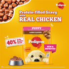 Pedigree Lamb Flavour Chunks in Gravy Puppy Wet Dog Food