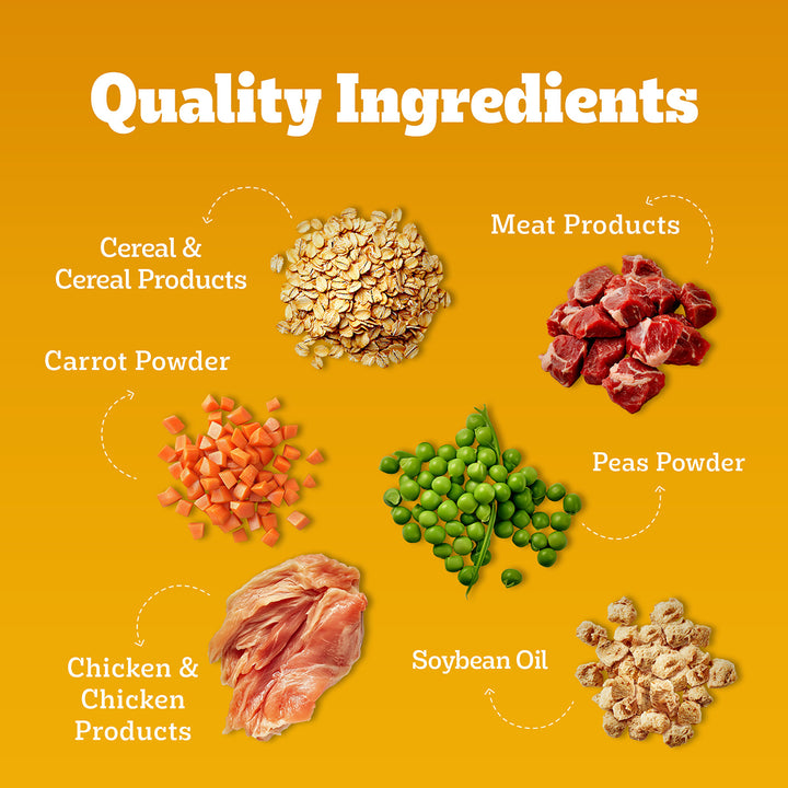 Pedigree Chicken & Vegetables Dry Dog Food - All Breed Adult