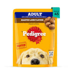Pedigree Roasted Lamb Flavor Chunks in Gravy Adult Wet Dog Food - 70g