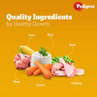 Pedigree Meat & Rice Dry Dog Food - All Breed Adult - Zigly
