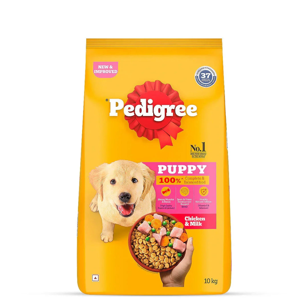Pedigree Chicken & Milk Dry Dog Food - All Breed Puppy