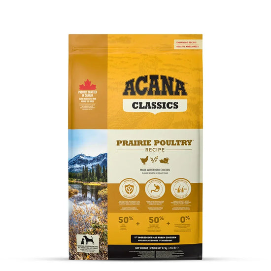 Acana Classic Prairie Poultry Dry Dog Food - All Breed & Ages