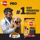 Pedigree Adult PRO Expert Nutrition Active - Large Breed - Dry Dog Food - 10kg - Zigly