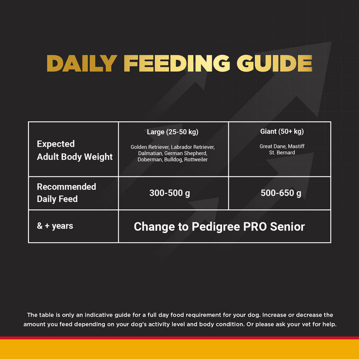 Pedigree Adult PRO Expert Nutrition Active - Large Breed - Dry Dog Food - 10kg