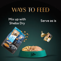 Sheba Deluxe Succulent Chicken Breast In Gravy Premium Canned Wet Cat Food - All Breed Adult - 85g