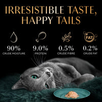 Sheba Deluxe Succulent Chicken Breast In Gravy Premium Canned Wet Cat Food - All Breed Adult - 85g