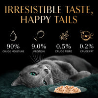 Sheba Deluxe Tuna In Jelly Premium Canned Wet Cat Food - All Breed Adult - 85g
