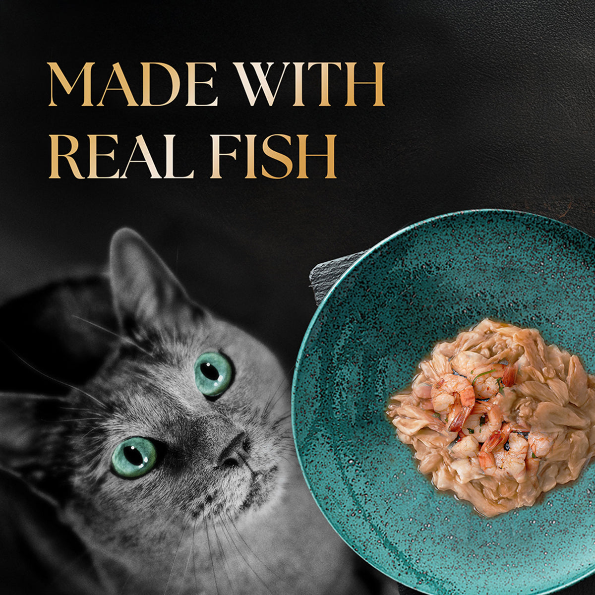 Sheba Deluxe Tuna & Prawn In Gravy Premium Canned Wet Cat Food - All Breed Adult - 85g