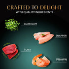 Sheba Deluxe Tuna & Prawn In Gravy Premium Canned Wet Cat Food - All Breed Adult - 85g