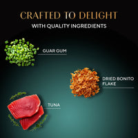 Sheba Rich Fish with Dry Bonito Flake Premium Wet Cat Food - All Breed Adult - 35g