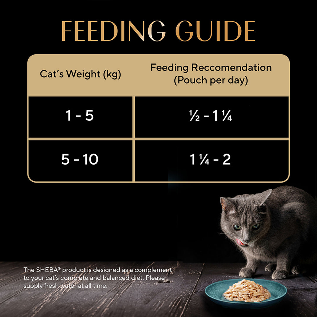 Sheba Rich Fish Mix (Maguro & Bream) Premium Wet Cat Food - All Breed Adult - 35g