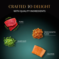 Sheba Rich Fish Mix (Skipjack & Salmon) Premium Wet Cat Food - All Breed Adult - 35g