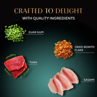 Sheba Rich Fish with Sasami Premium Wet Cat Food - All Breed Adult - 35g