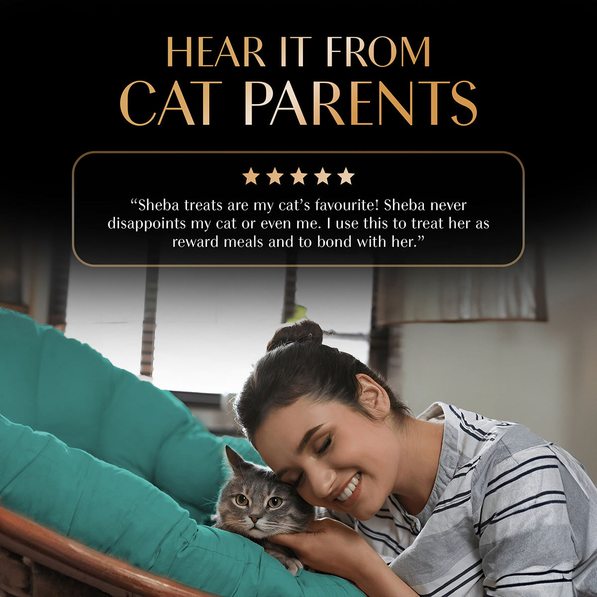 Sheba Maguro Selection Tuna & Prawn Flavour Cat Meaty Treat - 48 gm