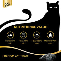 Sheba Maguro Selection Tuna & Seafood Flavour Cat Meaty Treat - All Breed Adult - 48g
