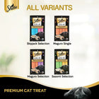 Sheba Skipjack Selection Katsuo & Salmon Flavour Cat Meaty Treat - 48g - Zigly