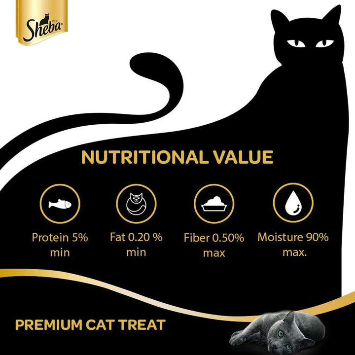 Sheba Melty Sasami Chicken Flavour Cat Creamy Treat - All Breed Adult - 48g
